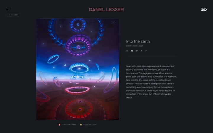 The Piece, from a live Lesserspace gallery